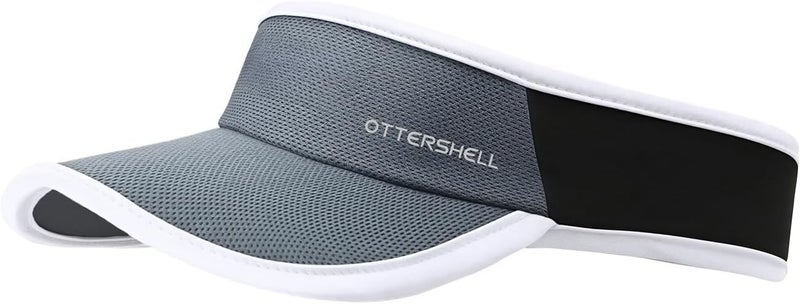 OTTERSHELL Store Cooling Sports Sun Visor Hat for Men & Women，Lightweight, Stretchy Packable Running Visor-for Golf, Tennis, Hiking - Image 1